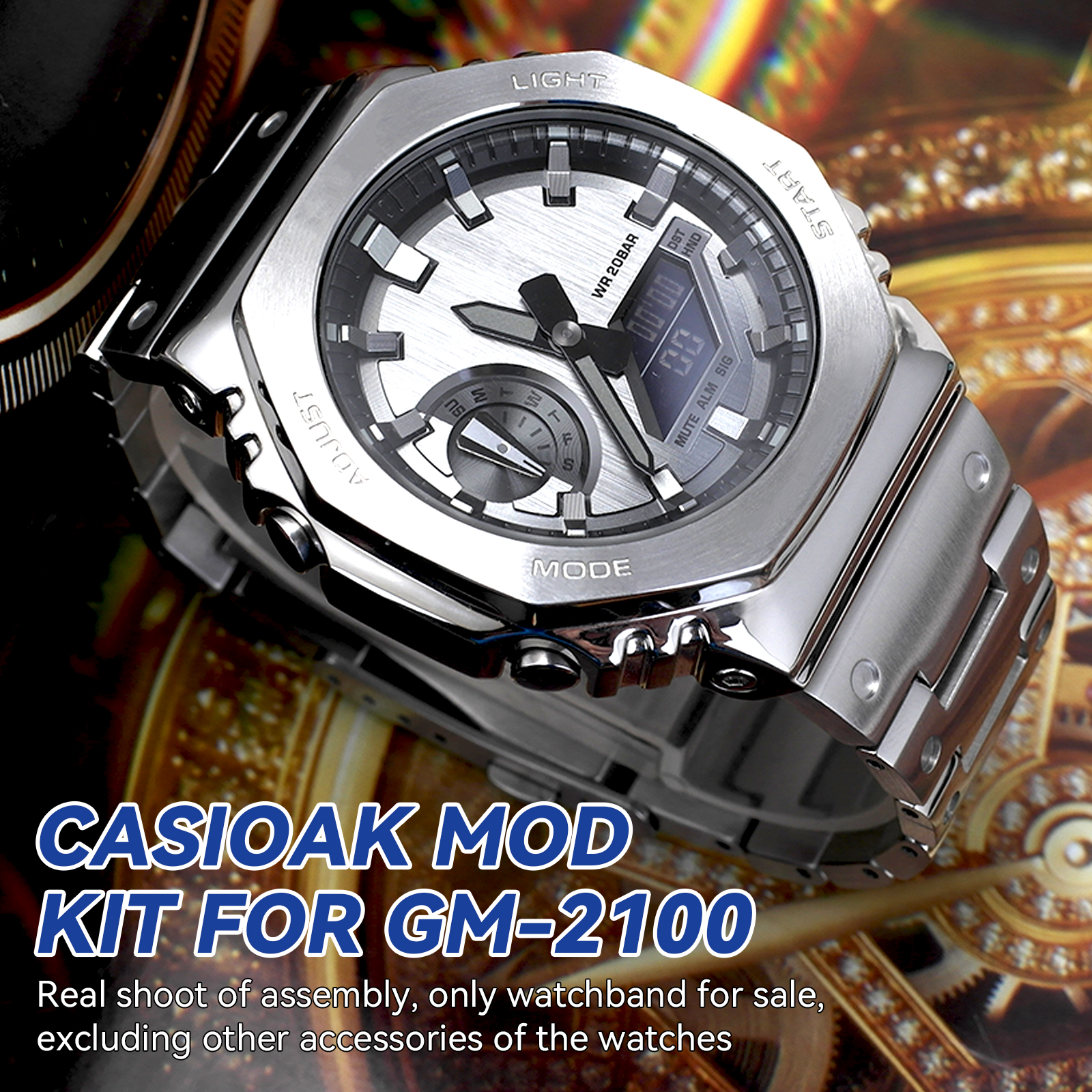 Amazon.co.jp: 改良クイックリリースバンドメタルスチールバンド 316