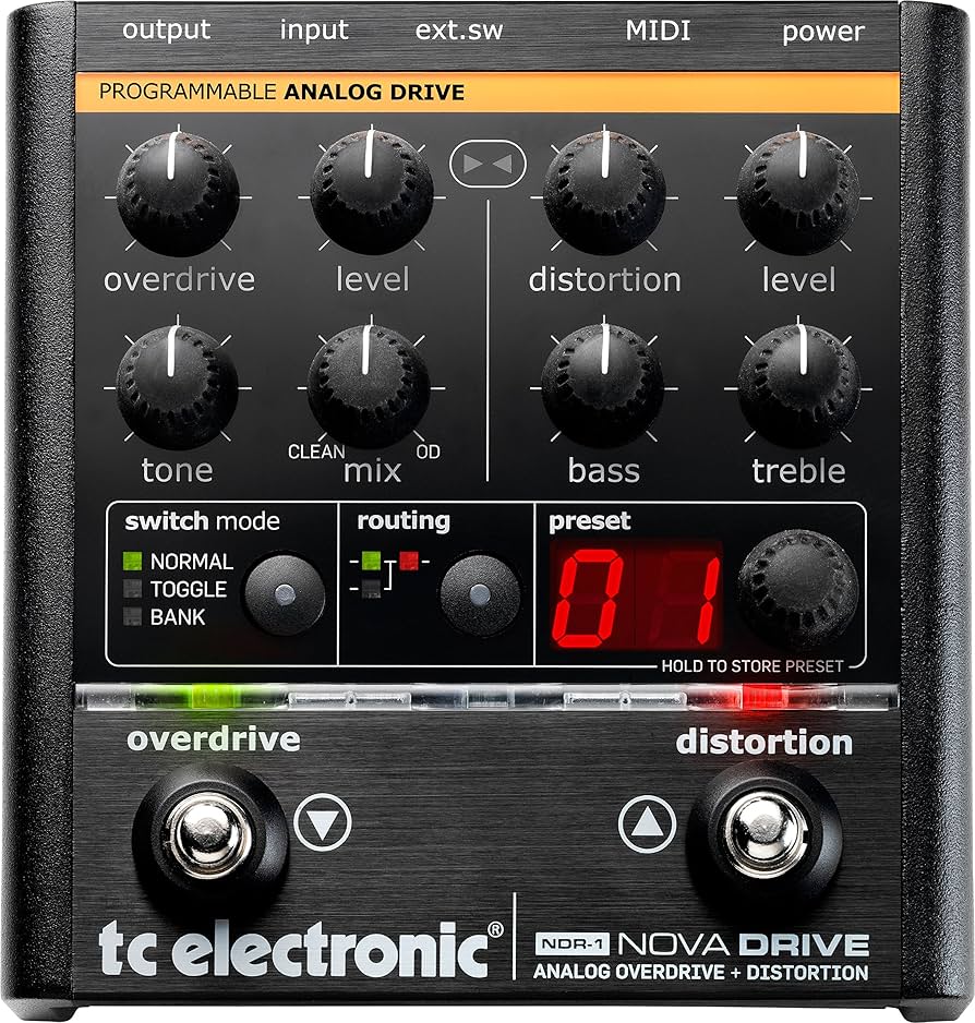 Amazon.co.jp: t.c.electronic NDR-1 [Nova Drive] ギターエフェクター