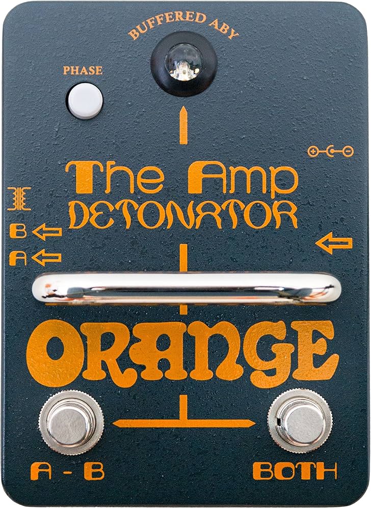 Amazon.com: Orange Amp Detonator Buffered a B/Y Switcher : Musical