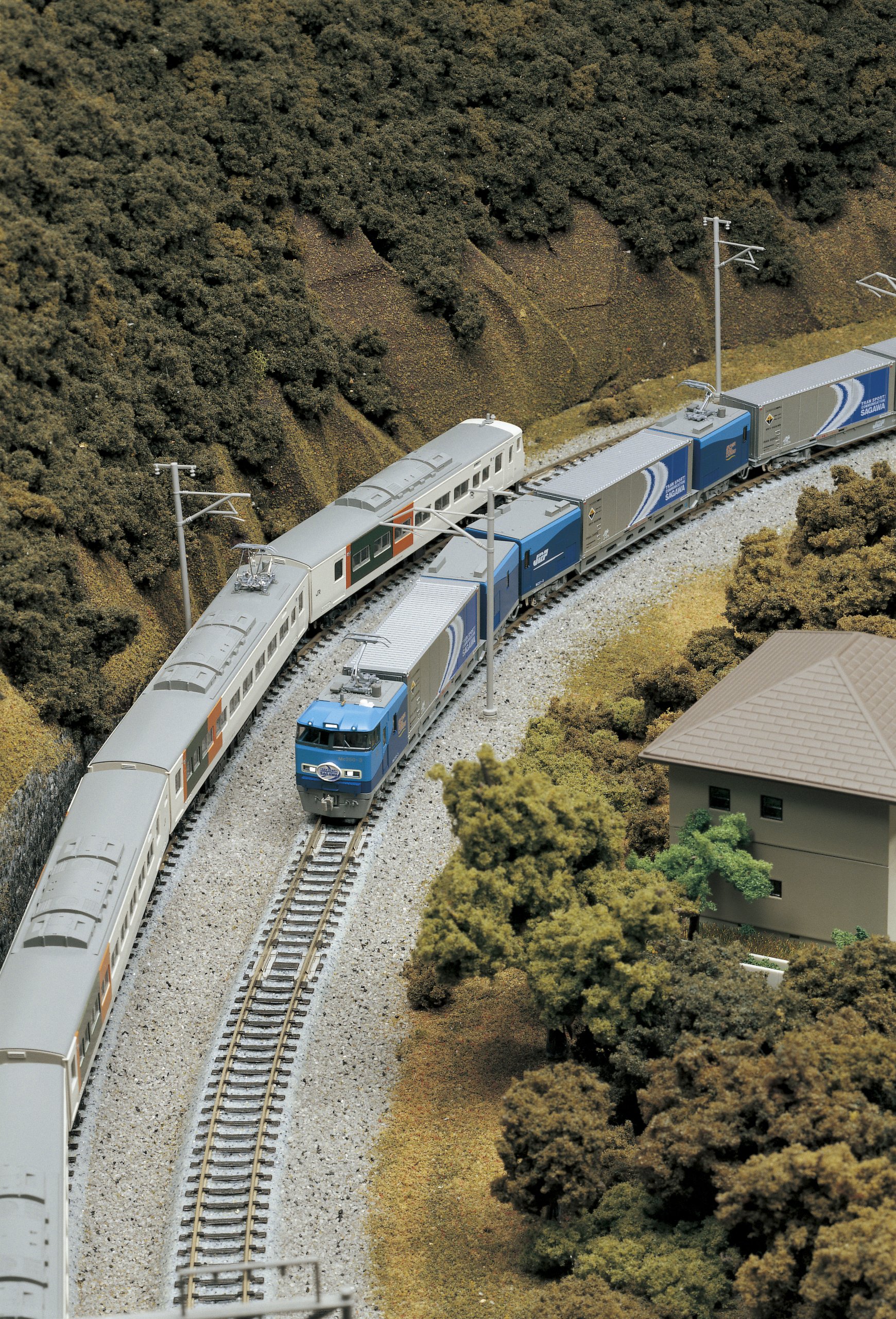 Amazon | KATO Nゲージ M250系 スーパーレールカーゴ 基本 4両セット