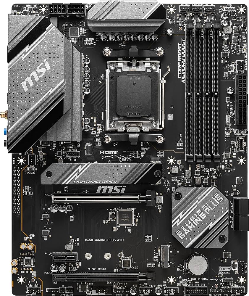 Amazon.com: MSI B650 Gaming Plus WiFi Gaming Motherboard (AMD