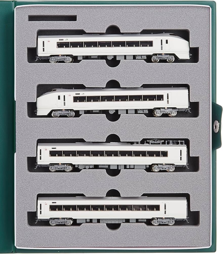 KATO 10-164.165 651系 ス−パ−ひたち基本、増結セット室内灯付 KATO