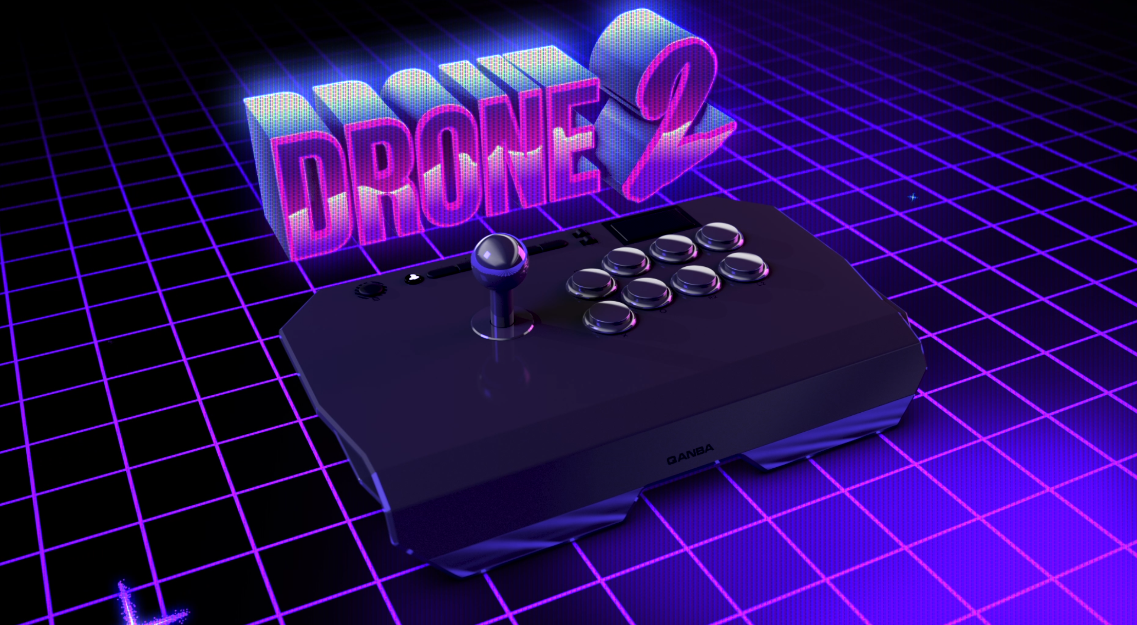 Amazon.com: Qanba N3 Drone 2 Wired Joystick for PlayStation 5/4