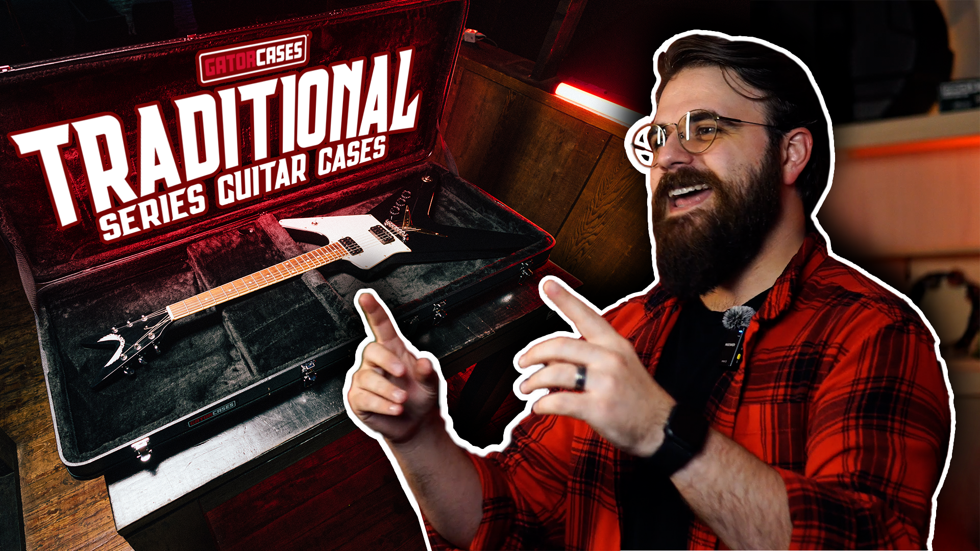 Amazon.com: Gator Cases Traditional Series Hard-Shell Wood Case