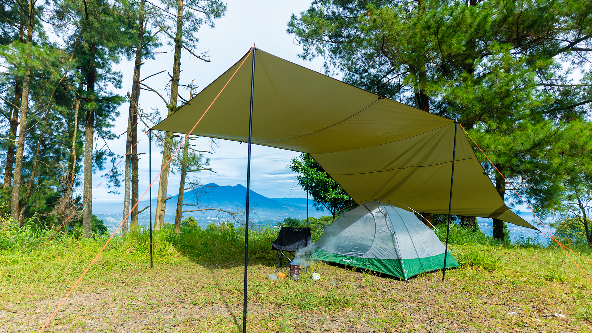 Amazon.com : GEERTOP 17 × 10 ft Large Camping Tent Tarp Outdoor