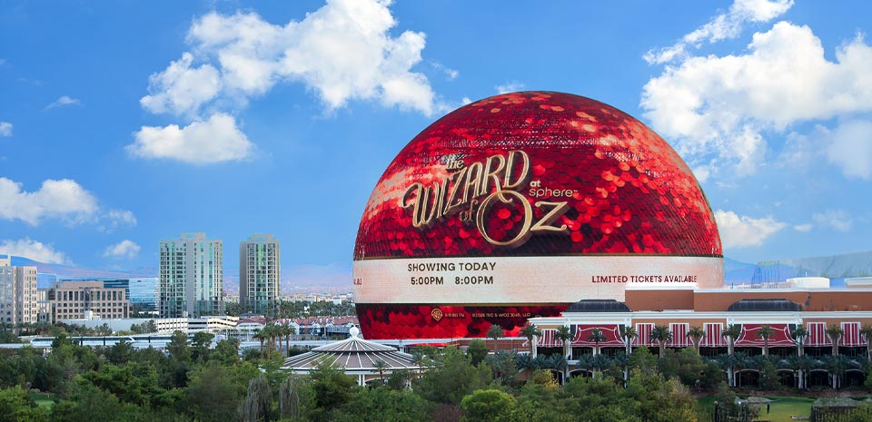 The Wizard of Oz at Sphere - Showtimes & Reviews | Vegas.com