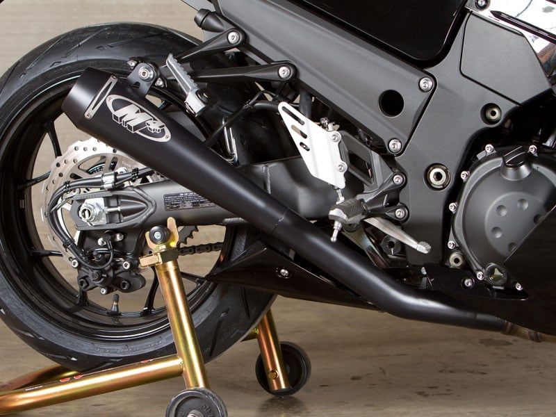 2012-2026 Kawasaki ZX-14 Slip-On Dual Drag Black – Shop M4 Exhaust