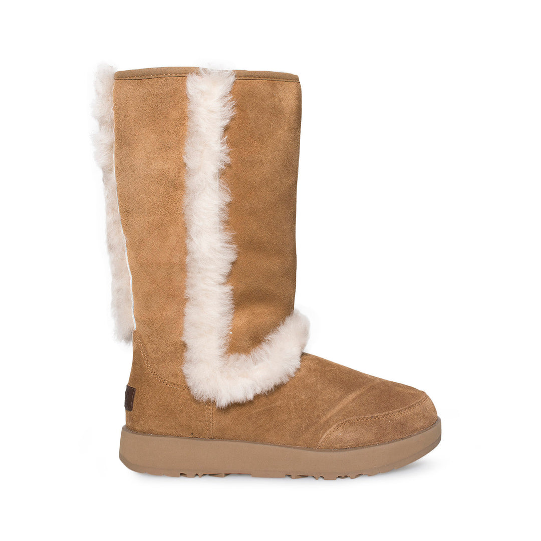 UGG Sundance Waterproof Chestnut Boots - Women's – MyCozyBoots