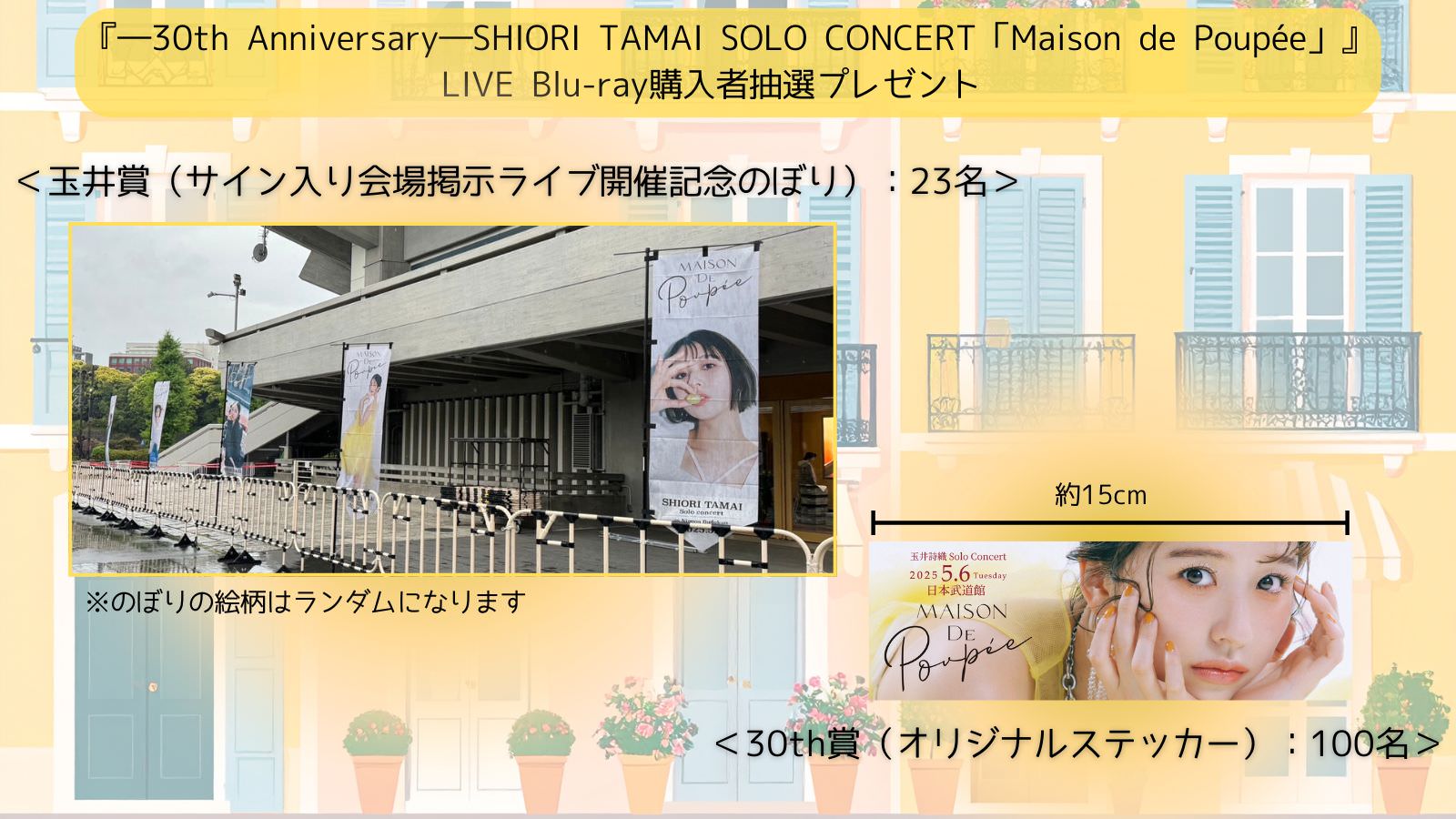 30th Anniversary―SHIORI TAMAI SOLO CONCERT「Maison de Poupée」LIVE