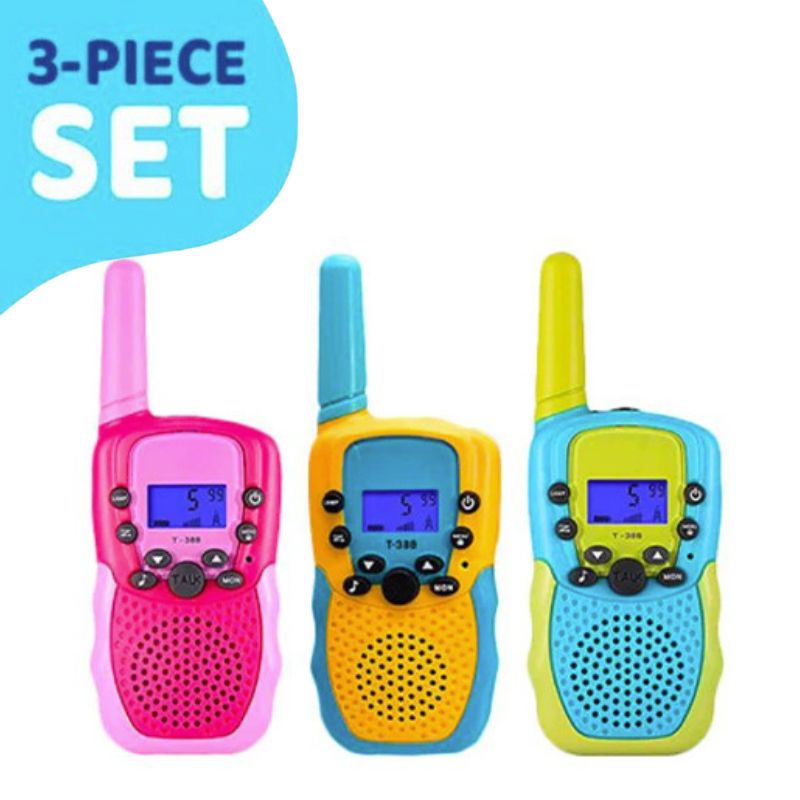 Kids Walkie Talkie (3-Piece Set) - Mama Panda