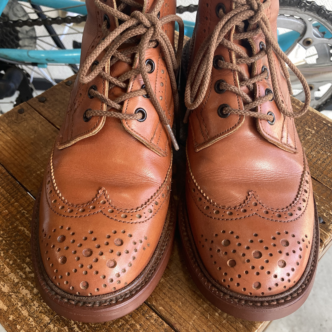 Tricker's トリッカーズ ブーツ ライトブラウン（5サイズ 24.0cm相当