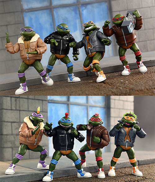 豆魚雷限定/数量限定】TMNT Cartoon animation/ パンク・タートルズ 7