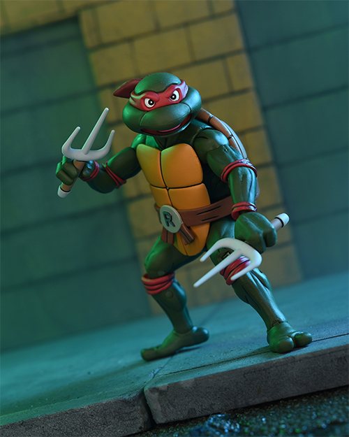 豆魚雷限定/数量限定】TMNT Cartoon animation/ ラファエロ