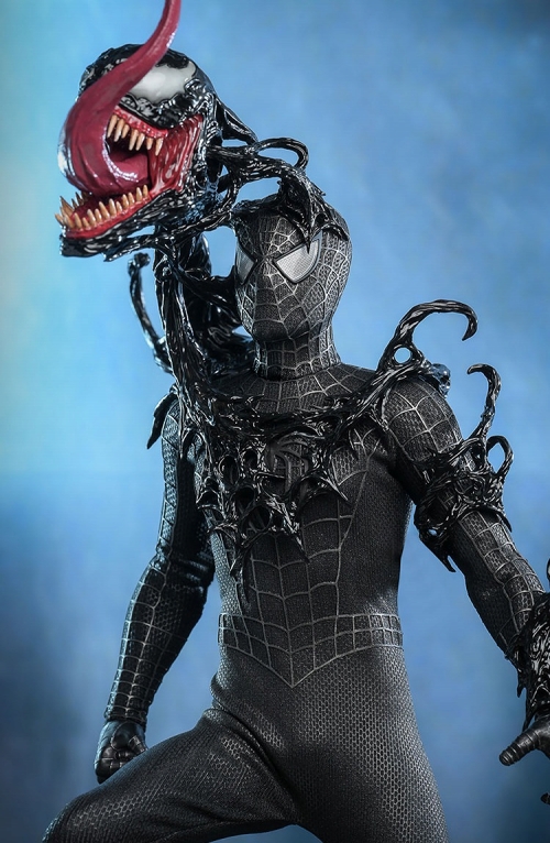 中古美品】ホットトイズ 1/6 スパイダーマン3 ブラックスーツ