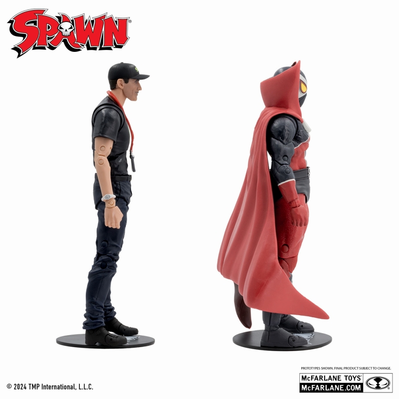 SPAWN/ スポーン＆トッド・マクファーレン 7インチアクション