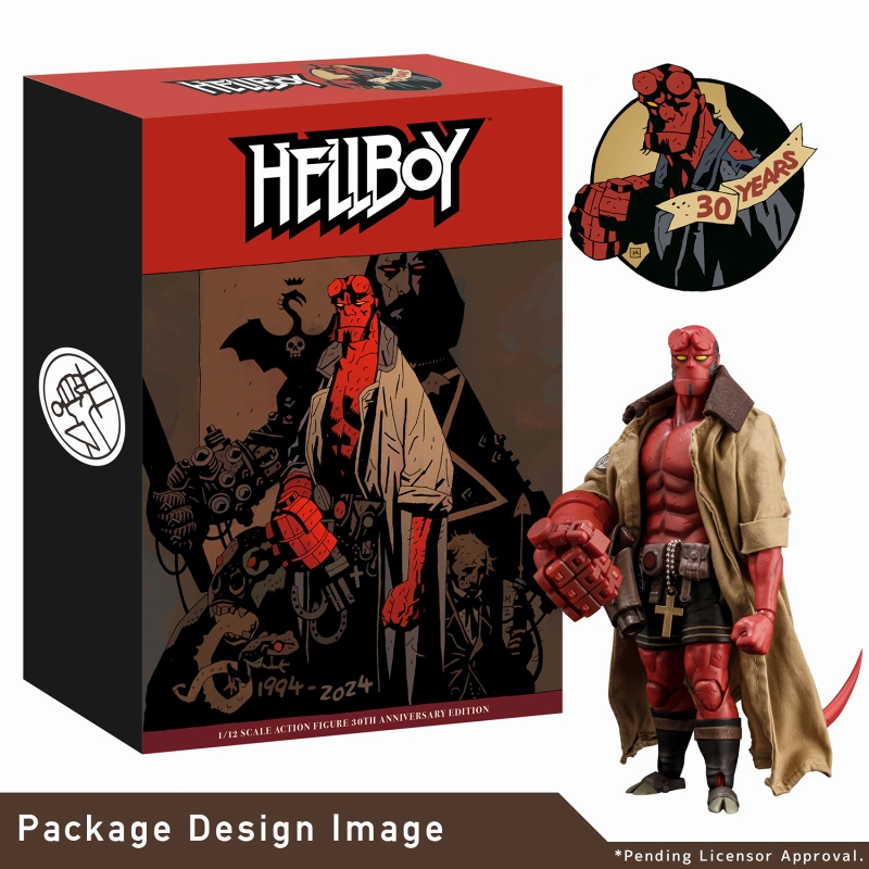 HELLBOY/ ヘルボーイ 1/12 アクションフィギュア 30th アニバーサリー