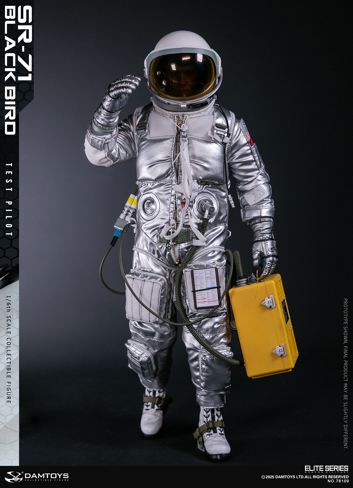 SR-71 ブラックバード テストパイロット 1/6 アクションフィギュア