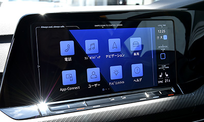 maniacs LCD スーパーブラックシールドポインター for VW Golf8