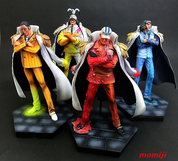 ワンピース 改造 リペイント サカズキ クザン ボルサリーノ センゴク