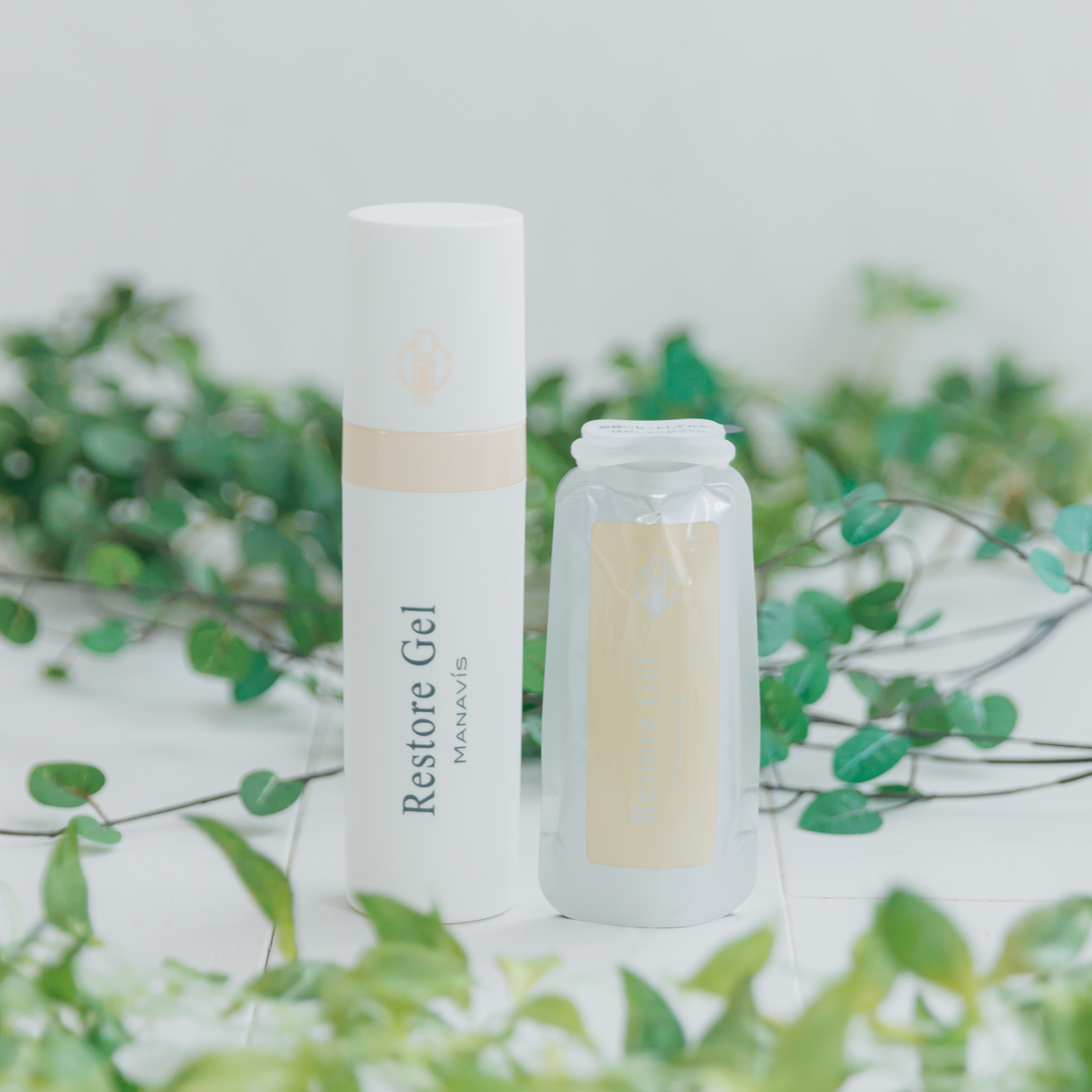 薬用レストアジェルセット（つめかえリフィル&専用ボトル） – MANAVIS