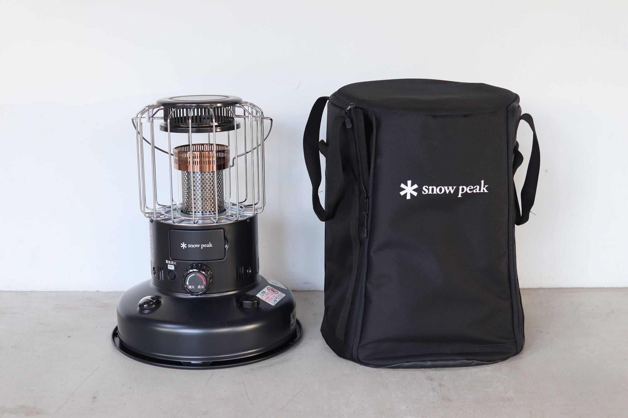 冬キャンプ]スノーピーク グローストーブ(KH-100BK) レビュー。精悍