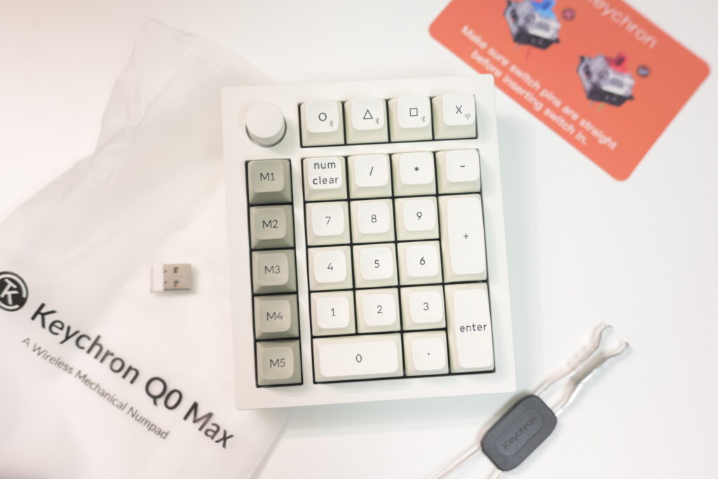 Keychron Q0 MAX【レビュー】｜テンキーを備えた打鍵感最高の「無線