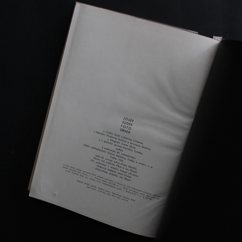 Fotografie - Josef Sudek