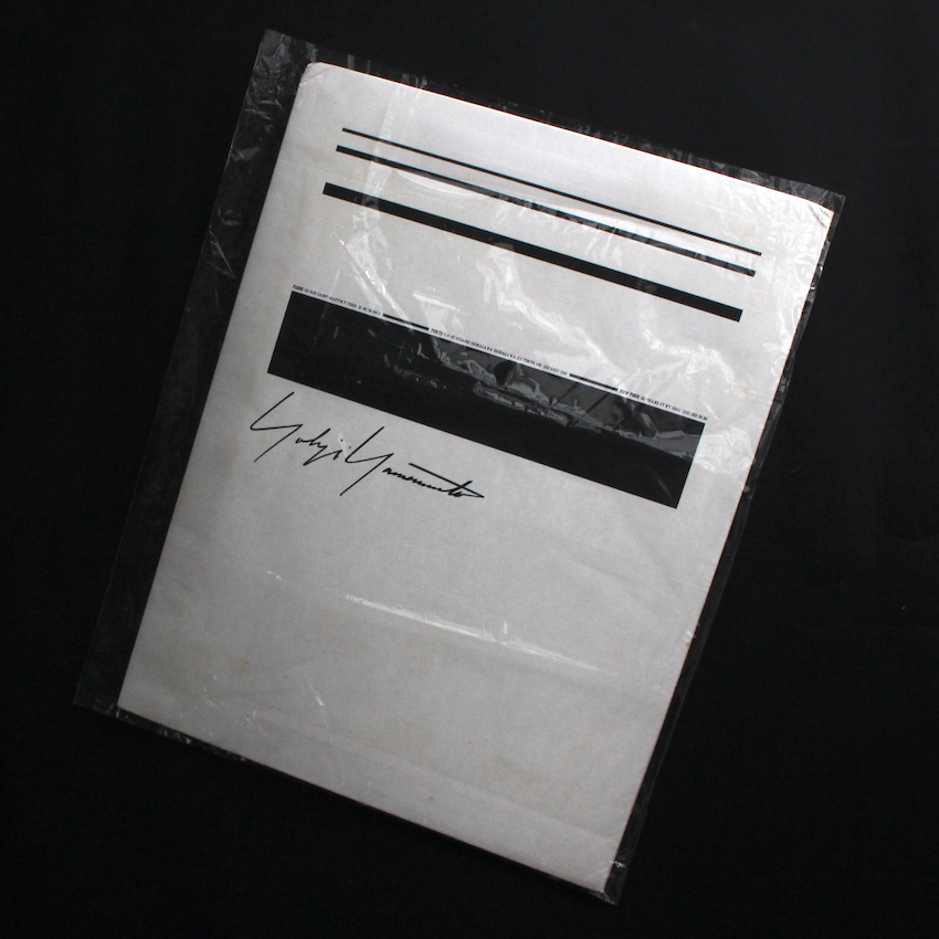 Yohji Yamamoto Autumn Winter 1997-98（Photo by Paolo Roversi）