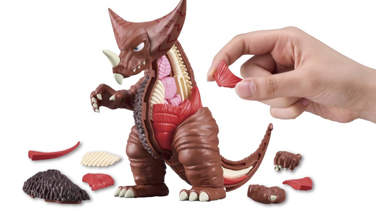 ウルトラマンに登場したあの古代怪獣「ゴモラ」が立体パズルに！「解体