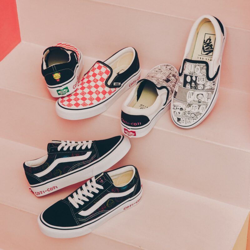 スケボーまるちゃん♡「ちびまる子ちゃん」「コジコジ」とVansによる初