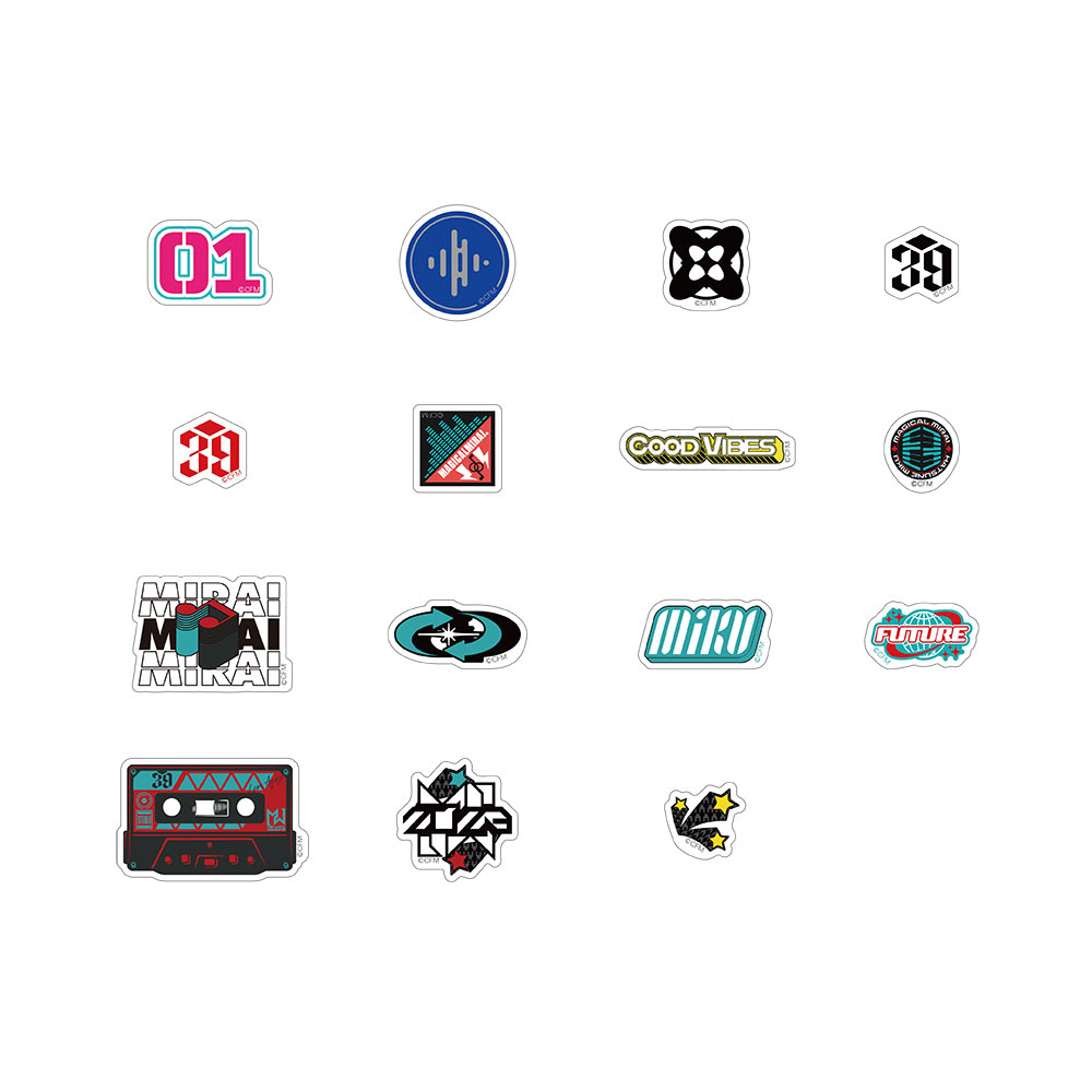 グッズ]マジカルミライ 2023 マルチケース&ステッカー15種セット｜初音