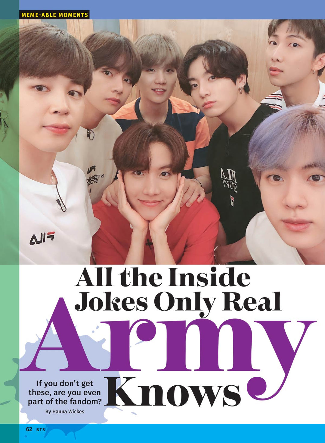 J14 - Special BTS Issue: They're Back, The Unofficial Army Guide