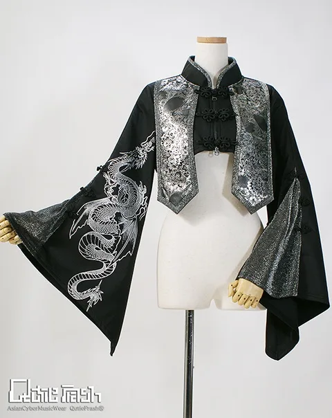 Qutie Frash】 チャイナショートカーデ -TyCHE iero(旧KERA SHOP金沢店）