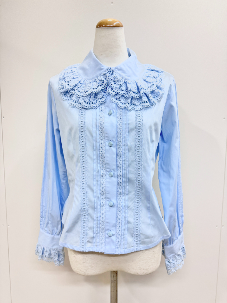 BABY,THE STARS SHINE BRIGHT 2重衿袖ピンタックブラウス - BELSEL