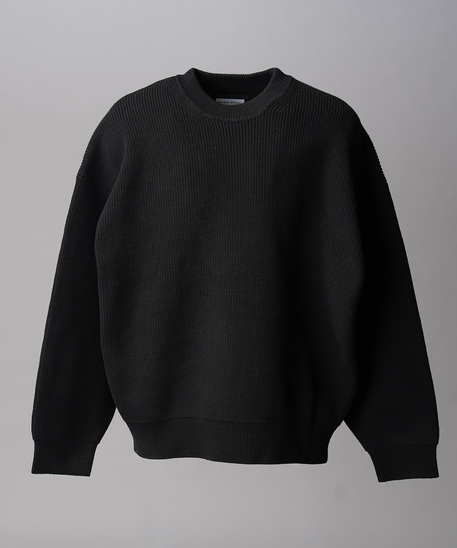 Prime-Over Pullover Crew Neck Knit
