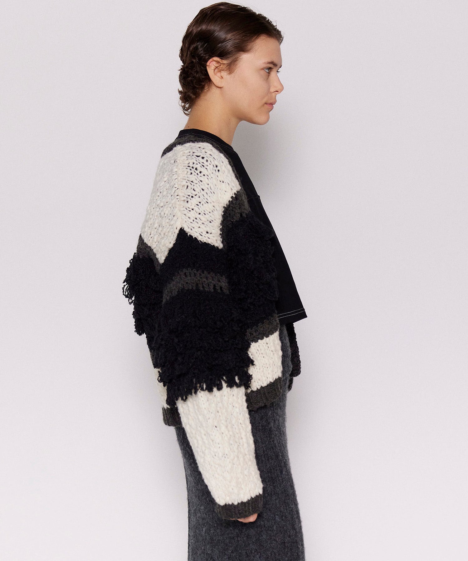 SALE】Multi Fringe Cardigan