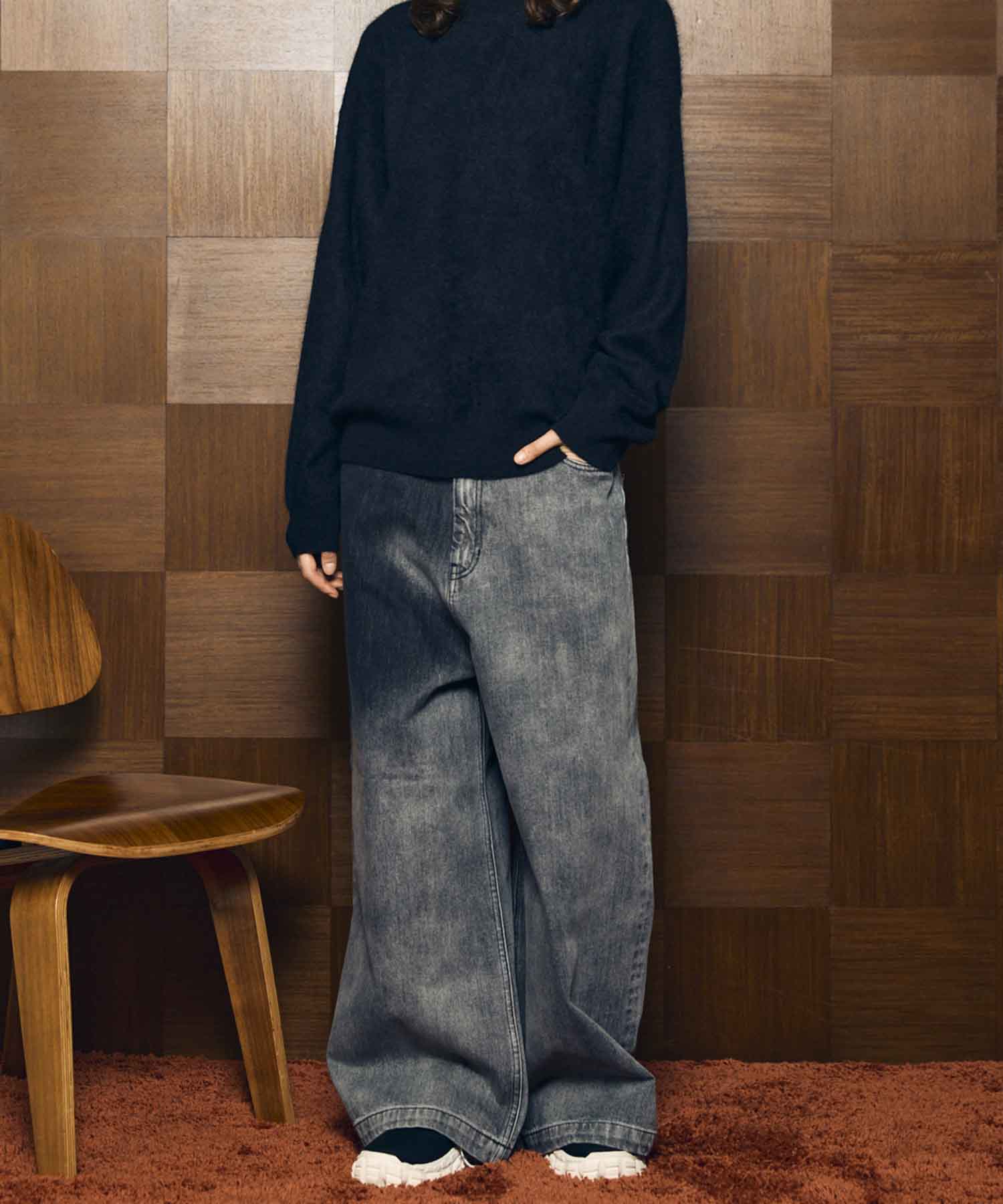 Hyper Wide Denim Baggy Pants