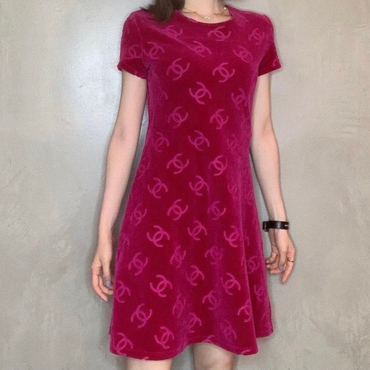 CHANEL シャネル ワンピース ココマーク COCO P26968V – VINTAGE