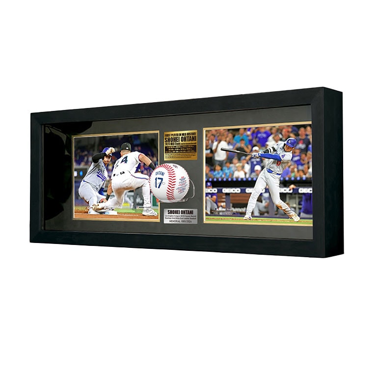 大谷翔平 2024シーズン （WS優勝・50-50・MVP） MLB公式フォト2枚+2024