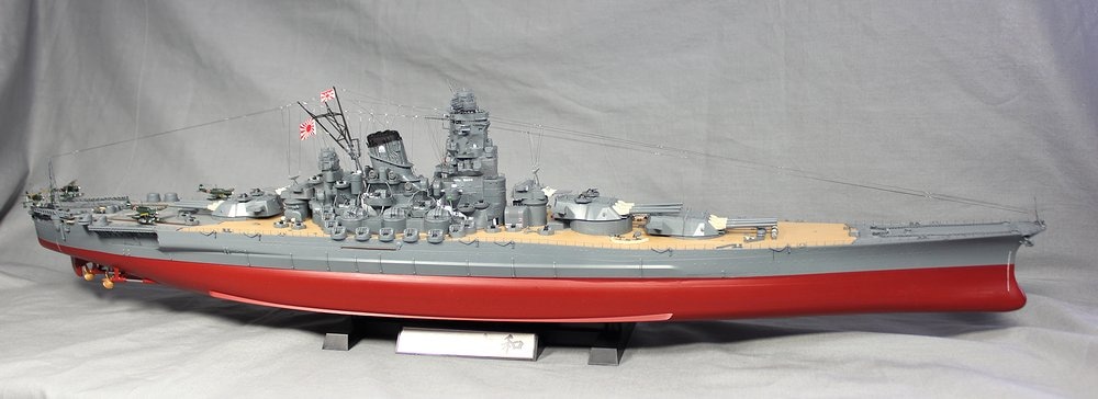 戦艦大和・1/350•完成モデル•インテリア・アンティーク・レトロ 戦艦