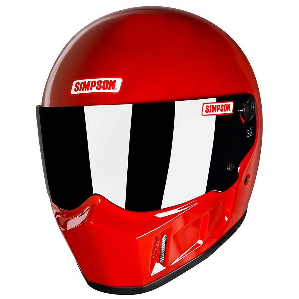 SIMPSON SB15 レッド | SIMPSONヘルメット公認オンラインストア
