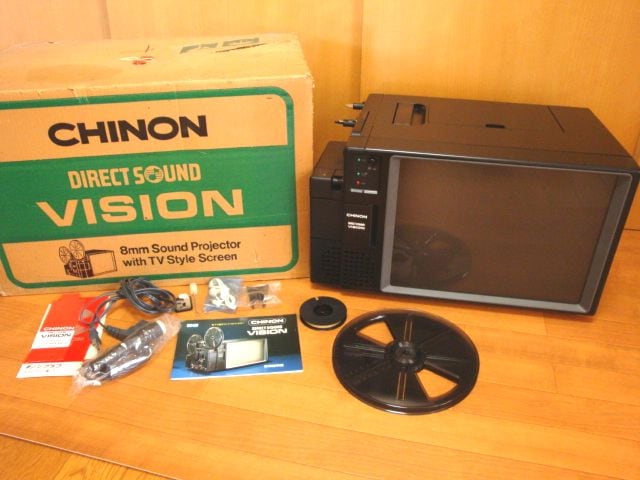 CHINON チノン DIRECT SOUND VISION 8mm プロジェクタ 映写機 －【通販