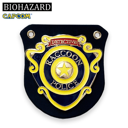 バイオハザードラクーンポリスバッジ BIOHAZARD R.P.D. ポリス バッジ<br>【バイオハザード R.P.D. Police