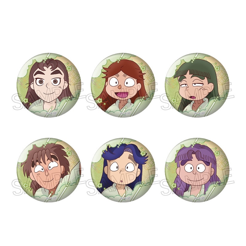 忍たま乱太郎 百面相缶バッジ -寝巻き姿の段Vol.2- BOX（6個入） | 忍