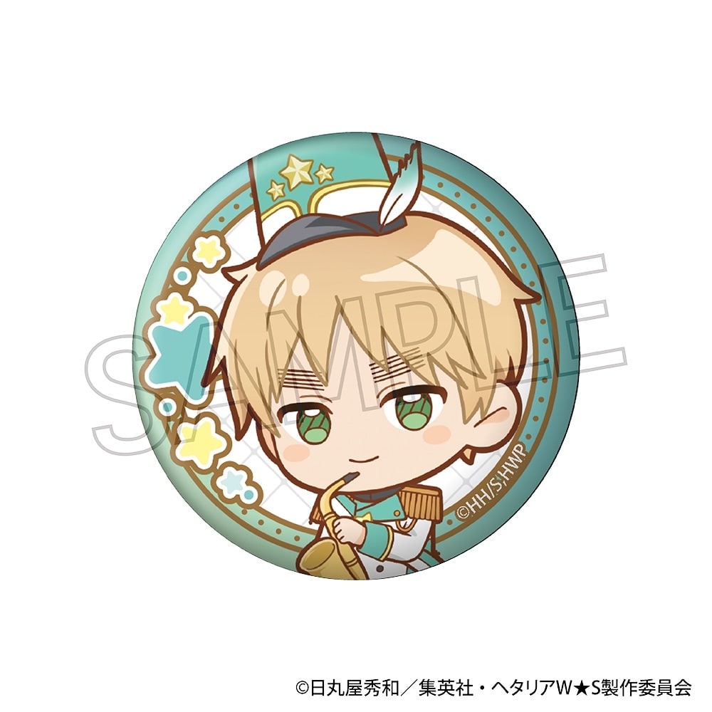 ヘタリアWorld☆Stars 缶バッジ -マーチング- BOX（10個入