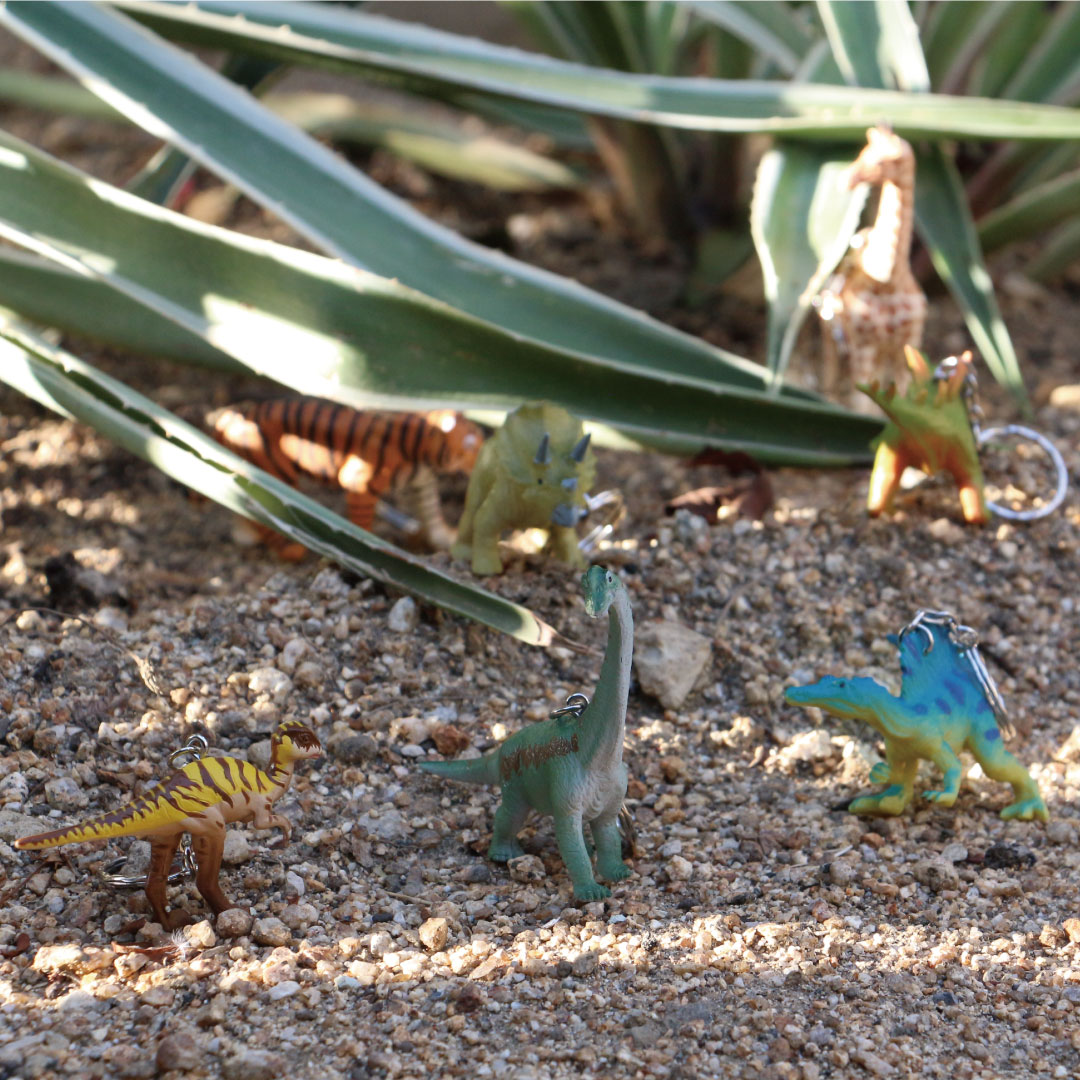 アニマルキーリング “トリケラトプス” | 恐竜キーホルダー | ALLITEMS