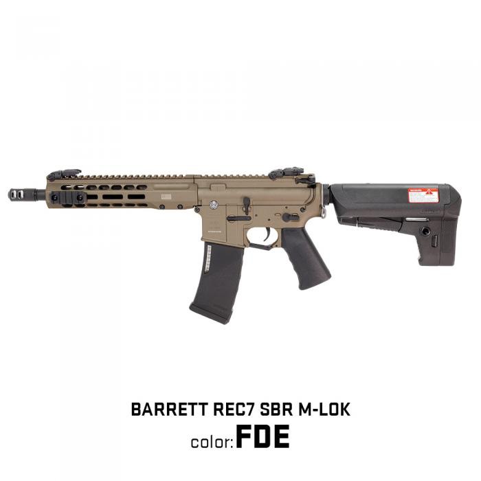 KRYTAC EMG/BARRETT REC7 SBR M-LOK FDE *日本正規品・日本仕様 【品番