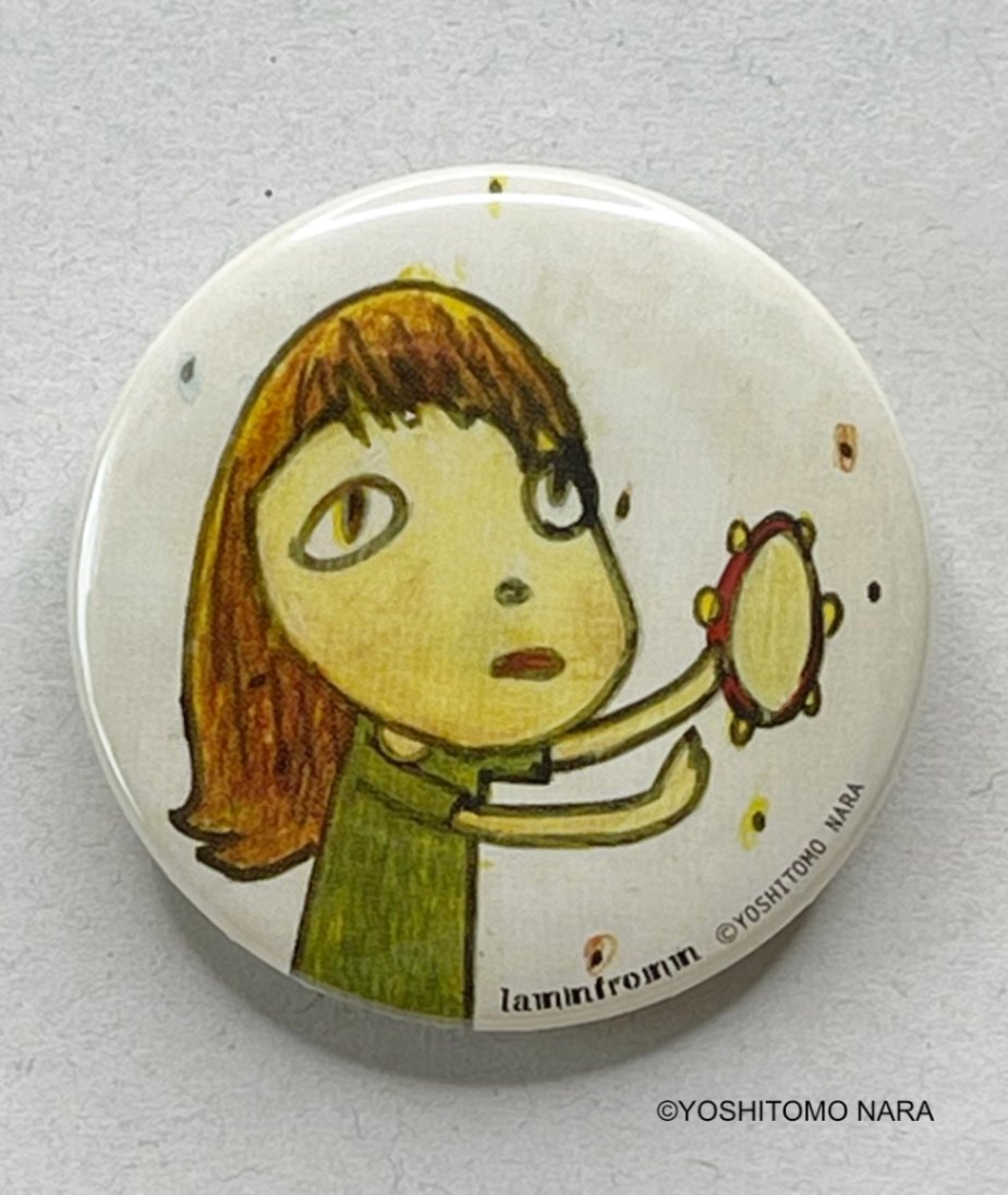 奈良美智 缶バッジ 9個セット(オンラインストア限定)｜ラムフロム
