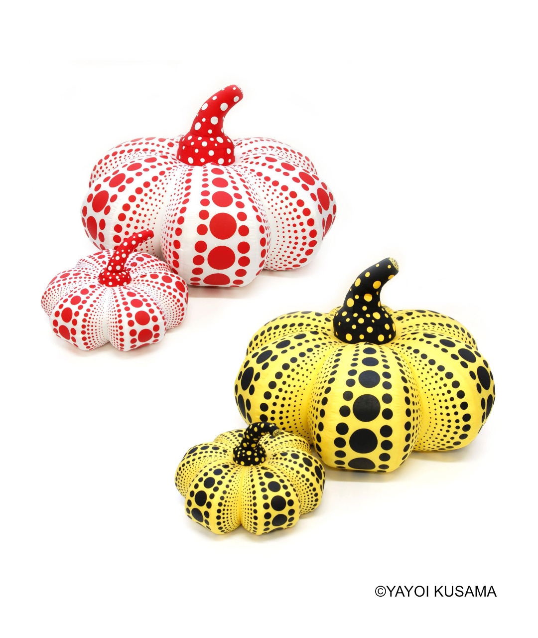 草間彌生 ソフトスカルプチャー [Pumpkin S(イエロー)]｜ラムフロム