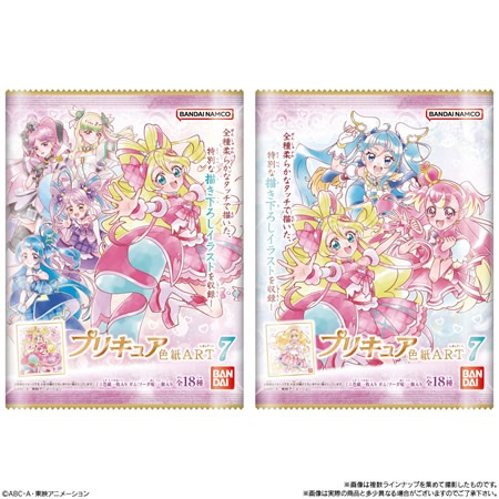 プリキュア 色紙ART7 （食玩） BOX 2026年1月12日発売予定